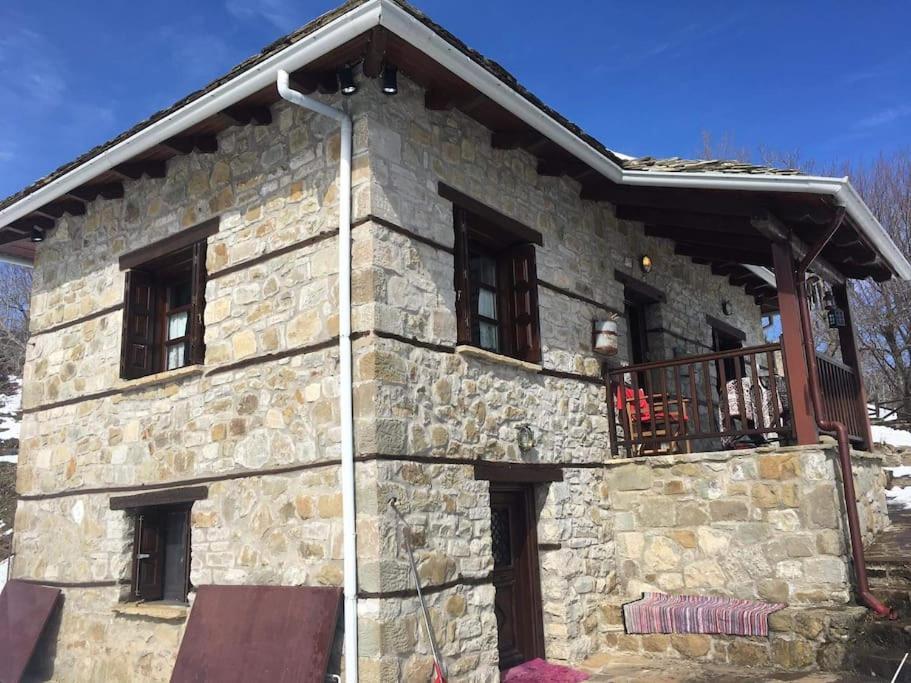 Παραδοσιακή Πέτρινη Κατοικία Στην Βλάχα Ελάτης Екстер'єр фото